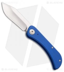 Luma Blades Bowslip Slip Joint Knife Blue G-10 (2.5" Satin)