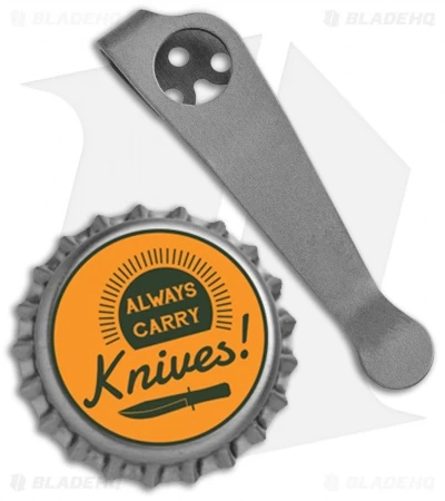 Lynch Northwest Spyderco Para 3 Ti Pocket Clip (Bead Blast) NW 4 Lynch Northwest Spyderco Para 3 Ti Pocket Clip (Bead Blast) NW - Image 2