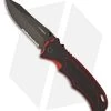MARSER Kampfer 9 Liner Lock Knife Black/Red G-10 (4" Black Serr 8Cr14MoV) -Knife Shop MARSER Kampfer 9 Black Red G10 black serr BHQ 57449 er