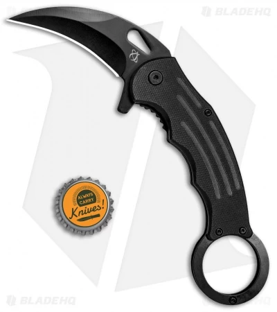 Mantis Karambit Spring Assisted Knife Black G-10 (2.75" Black) 6 Mantis Karambit Spring Assisted Knife Black G-10 (2.75" Black) - Image 4