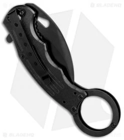 Mantis Karambit Spring Assisted Knife Black G-10 (2.75" Black) 8 Mantis Karambit Spring Assisted Knife Black G-10 (2.75" Black) -Knife Shop Mantis Karambit SA Black G 10 Black MANMK5 BHQ 56615 jr side