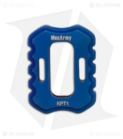 MecArmy KPT-1 Titanium Lanyard Bead (Blue PVD)