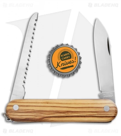 Mercury Multi-Purpose Knife Olive Wood (3" Polish) 913-2SLC 6 Mercury Multi-Purpose Knife Olive Wood (3" Polish) 913-2SLC - Image 4