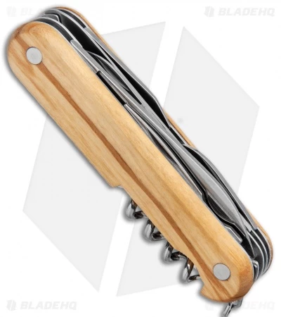 Mercury 9-in-1 Multi-Purpose Knife Olive Wood (3" Polish) 913-8LC 5 Mercury 9-in-1 Multi-Purpose Knife Olive Wood (3" Polish) 913-8LC - Image 3