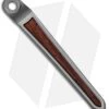 Millit Knives Machined CRK Pocket Clip - Titanium W/ Cocobolo Inlay -Knife Shop Millit Knives Machined CRK Pocket Clip Ti Cocobolo Inlay BHQ 67744 jr