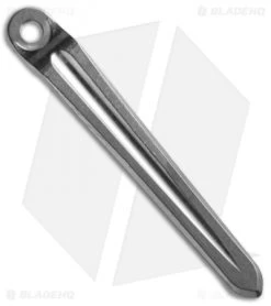 Millit Knives Machined CRK Pocket Clip - Stonewashed Titanium