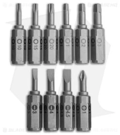 Mininch Premium Tool Pen Imperial Black (10 Bits) -Knife Shop Mininch Tool Pen Premium Imperial Black BHQ 138411 jr bits