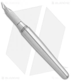 Mininch Xcissor Pen Full Set W/ Art Knife Module (Silver) -Knife Shop Mininch Xcissor Pen Silver Full Set Art Knife Module BHQ 88594 er knife 2