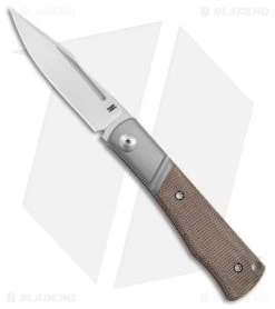 NotoriousEDC Kingpin Slip Joint Knife OD Green Micarta (2.8" Satin)