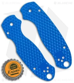 Original GOAT Spyderco Para 3 Replacement Scales - Shark Tooth/Aluminum/Blue 7 Original GOAT Spyderco Para 3 Replacement Scales - Shark Tooth/Aluminum/Blue -Knife Shop Original Goat Spyderco Para 3 Replacement Scales Shark Tooth Aluminum Blue BHQ 177733 jr bottlecap