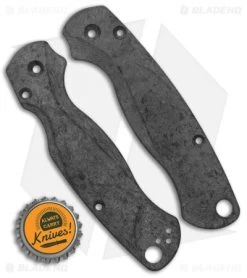 Flytanium Custom Shred Carbon Fiber Lotus Scales For Spyderco Paramilitary 2 5 Flytanium Custom Shred Carbon Fiber Lotus Scales For Spyderco Paramilitary 2 -Knife Shop PM2 Lotus Scales Shredded CF BHQ 124128 jr bottlecap