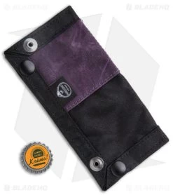 PNW Bushcraft EDC Travel Tray - Black/Purple Waxed Canvas 9 PNW Bushcraft EDC Travel Tray - Black/Purple Waxed Canvas -Knife Shop PNWBushcraft Black Purple Waxed Canvas EDC Travel Tray BHQ 176401 jr bottlecap