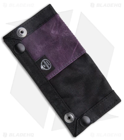 PNW Bushcraft EDC Travel Tray - Black/Purple Waxed Canvas 3 PNW Bushcraft EDC Travel Tray - Black/Purple Waxed Canvas