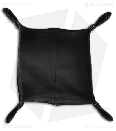 PNW Bushcraft EDC Travel/Dump Tray - Black Waxed Canvas 4 PNW Bushcraft EDC Travel/Dump Tray - Black Waxed Canvas - Image 2