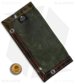PNW Bushcraft EDC Travel/Dump Tray - Camo/OD Green Waxed Canvas 9 PNW Bushcraft EDC Travel/Dump Tray - Camo/OD Green Waxed Canvas -Knife Shop PNWBushcraft Camo OD Green Waxed Canvas Travel Dump Tray BHQ 176406 jr bottlecap