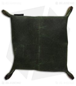 PNW Bushcraft EDC Travel/Dump Tray - Camo/OD Green Waxed Canvas 8 PNW Bushcraft EDC Travel/Dump Tray - Camo/OD Green Waxed Canvas -Knife Shop PNWBushcraft Camo OD Green Waxed Canvas Travel Dump Tray BHQ 176406 jr bottom