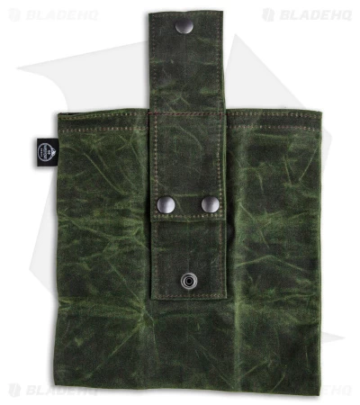 PNW Bushcraft Rugged Waxed Foraging Pouch Hip Bag - OD Green Canvas 5 PNW Bushcraft Rugged Waxed Foraging Pouch Hip Bag - OD Green Canvas - Image 3