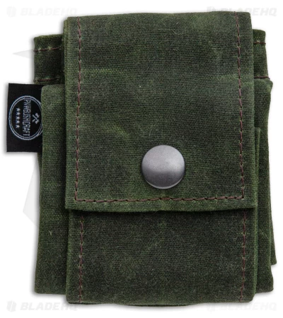 PNW Bushcraft Rugged Waxed Foraging Pouch Hip Bag - OD Green Canvas 3 PNW Bushcraft Rugged Waxed Foraging Pouch Hip Bag - OD Green Canvas