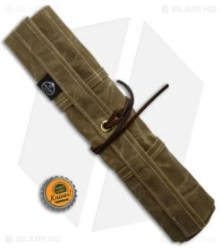 PNW Bushcraft Maple Pocket Knife Roll Waxed Canvas - Tan -Knife Shop PNWBushcraft Maple Pocketknife Roll OD Green Waxed Canvas BHQ 176415 jr bottlecap