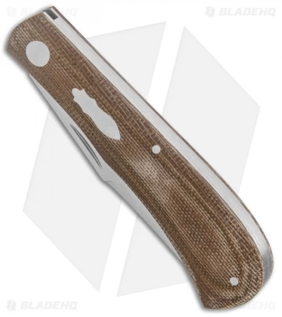 Pepe Jalomo Custom Large Trapper Green Micarta (2.6" Satin) 4 Pepe Jalomo Custom Large Trapper Green Micarta (2.6" Satin) - Image 2