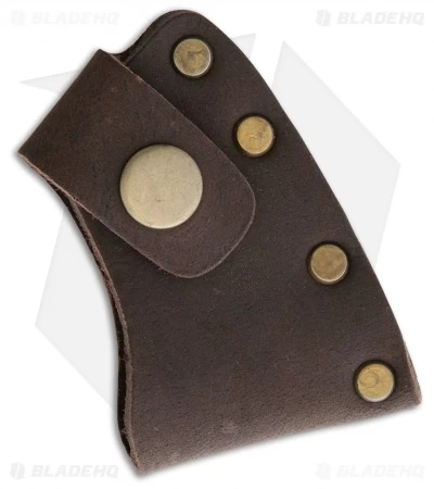 Prandi Leather Axe Blade Cover For 13" Camping Hatchet 3 Prandi Leather Axe Blade Cover For 13" Camping Hatchet