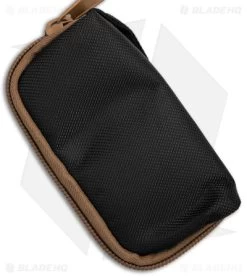 QSP Knife Pouch -Knife Shop QSP Knife Pouch Black Tan BHQ 127983 jr back