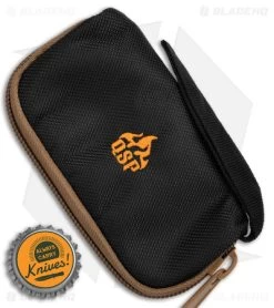 QSP Knife Pouch -Knife Shop QSP Knife Pouch Black Tan BHQ 127983 jr bottlecap