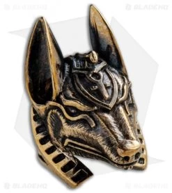 RUS Beads Shop Anubis God Of The Dead Lanyard Bead - Bronze