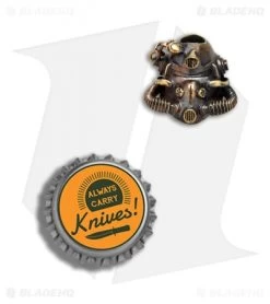 RUS Beads Shop Apocalypse Gas Mask Lanyard Bead - Bronze -Knife Shop RUS Beads Shop Apocalypse Gas Mask Lanyard Bead Bronze BHQ 77292 er bottlecap