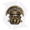 RUS Beads Shop Centurion Skull Lanyard Bead - Brass