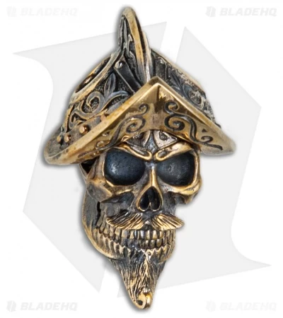 RUS Beads Shop Conquistador Lanyard Bead W/ Removable Helmet - Bronze 3 RUS Beads Shop Conquistador Lanyard Bead W/ Removable Helmet - Bronze