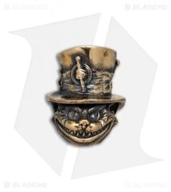 RUS Beads Shop Mad Cat Lanyard Bead - Bronze