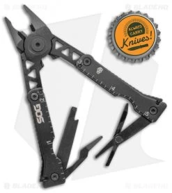 SOG Sync I Belt Buckle Multi-Tool Black SN1002-CP -Knife Shop SOG Sync I Belt Buckle Multi Tool Black SN1002 CP BHQ 116300 jr bottlecap