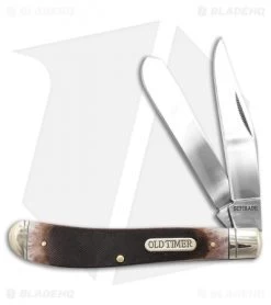 Old Timer Gunstock Trapper Knife 3.75" Sawcut 94OTB