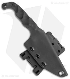 Stroup Knives Mini EDC Fixed Blade Knife Black G-10 (3.1" Black SW) -Knife Shop Stroup Knives LLC Mini Black BHQ 142120 jr sheath