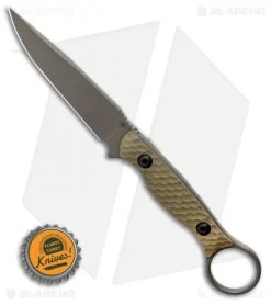 Toor Knives Anaconda Fixed Blade Knife Ranger Green G-10 (3.75" Gray) -Knife Shop Toor Knives Anaconda Fixed Blade Knife Ranger Green G10 3.75 BHQ 123642 LS Bottlecap