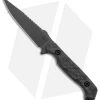Toor Knives Darter Fixed Blade Knife Shadow Black G-10 (4.25" Black) -Knife Shop Toor Knives Darter Fixed Blade Shadow Black G 10 Black BHQ 145132 jr