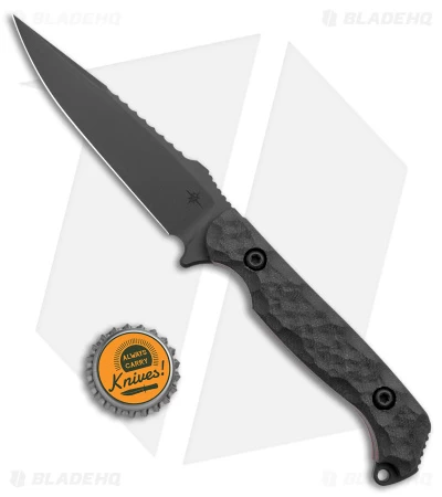 Toor Knives Darter Fixed Blade Knife Shadow Black G-10 (4.25" Black) 6 Toor Knives Darter Fixed Blade Knife Shadow Black G-10 (4.25" Black) - Image 4