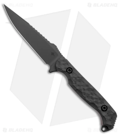 Toor Knives Darter Fixed Blade Knife Shadow Black G-10 (4.25" Black) 3 Toor Knives Darter Fixed Blade Knife Shadow Black G-10 (4.25" Black)