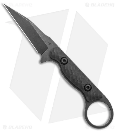 Toor Knives Jank Shank Carbon Tactical Fixed Blade Knife Black G-10 (3" Black) 3 Toor Knives Jank Shank Carbon Tactical Fixed Blade Knife Black G-10 (3" Black)