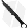 Toor Knives Serpent Tanto Fixed Blade Knife Shadow Black G-10 (3.9" Black) -Knife Shop Toor Knives Serpent Shadow Black Fixed Blade Knife Black G10 3.75 BHQ 123641 LS