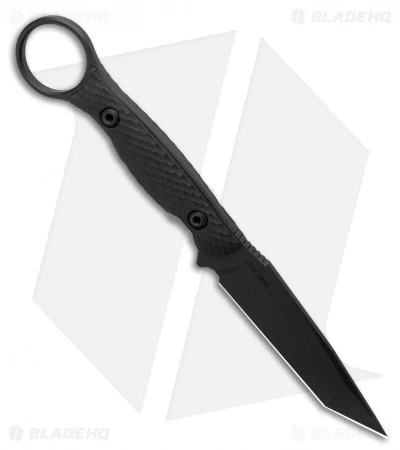 Toor Knives Serpent Tanto Fixed Blade Knife Shadow Black G-10 (3.9" Black) 4 Toor Knives Serpent Tanto Fixed Blade Knife Shadow Black G-10 (3.9" Black) - Image 2