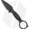 Toor Knives Viper Fixed Blade Knife Shadow Black G-10 (2.65" Black)