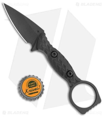 Toor Knives Viper Fixed Blade Knife Shadow Black G-10 (2.65" Black) 6 Toor Knives Viper Fixed Blade Knife Shadow Black G-10 (2.65" Black) - Image 4