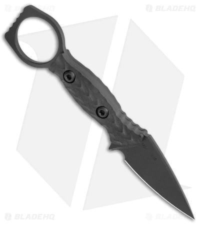 Toor Knives Viper Fixed Blade Knife Shadow Black G-10 (2.65" Black) 4 Toor Knives Viper Fixed Blade Knife Shadow Black G-10 (2.65" Black) - Image 2