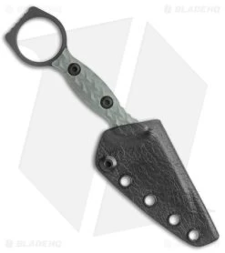 Toor Knives Viper Fixed Blade Knife Stealth Gray G-10 (2.65" Black) -Knife Shop Toor Knives Viper Fixed Blade Stealth Gray G 10 Black BHQ 142276 jr sheath