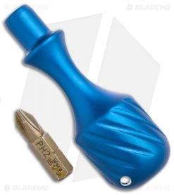 Turner CNC Sabot Screwdriver/Self Defense Tool - Exclusive Blade HQ Blue -Knife Shop Turner CNC Sabot Screwdriver Self Defense Tool BHQ Exclusive Blue BHQ 137219 td apart