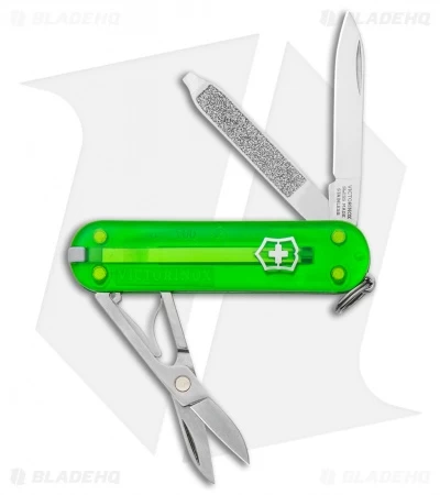 Victorinox Classic SD Green Tea Polymer (2.25" Stainless Steel) 3 Victorinox Classic SD Green Tea Polymer (2.25" Stainless Steel)