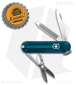 Victorinox Classic SD Blue Swiss Army Knife Sky High (2.25") 9 Victorinox Classic SD Blue Swiss Army Knife Sky High (2.25") -Knife Shop Victorinox Classic SD Sky High BHQ 133852 td SIZE 2