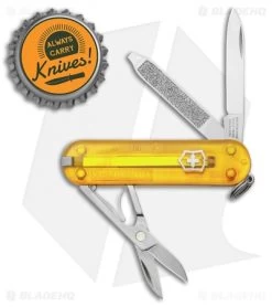 Victorinox Classic SD Tuscan Sun Polymer (2.25" Stainless Steel) 9 Victorinox Classic SD Tuscan Sun Polymer (2.25" Stainless Steel) -Knife Shop Victorinox Classic SD Tuscan Sun Satin BHQ 133853 jr bottlecap